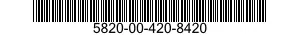 5820-00-420-8420  5820004208420 004208420
