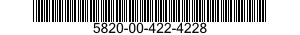 5820-00-422-4228  5820004224228 004224228
