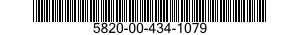 5820-00-434-1079  5820004341079 004341079