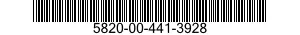 5820-00-441-3928  5820004413928 004413928