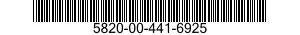 5820-00-441-6925  5820004416925 004416925