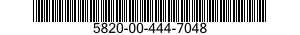 5820-00-444-7048  5820004447048 004447048