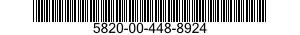 5820-00-448-8924  5820004488924 004488924