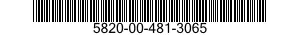 5820-00-481-3065 RECEIVER,RADIO 5820004813065 004813065