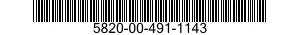 5820-00-491-1143  5820004911143 004911143