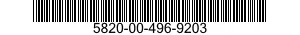 5820-00-496-9203  5820004969203 004969203