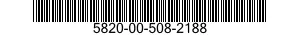 5820-00-508-2188  5820005082188 005082188