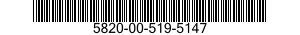 5820-00-519-5147  5820005195147 005195147