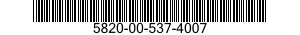 5820-00-537-4007  5820005374007 005374007