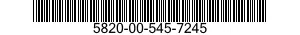 5820-00-545-7245  5820005457245 005457245