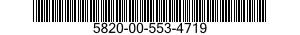 5820-00-553-4719  5820005534719 005534719