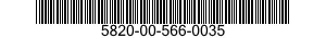 5820-00-566-0035  5820005660035 005660035