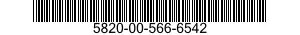 5820-00-566-6542  5820005666542 005666542