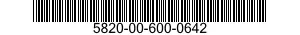 5820-00-600-0642  5820006000642 006000642