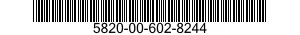 5820-00-602-8244  5820006028244 006028244