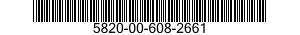 5820-00-608-2661  5820006082661 006082661