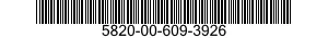 5820-00-609-3926  5820006093926 006093926