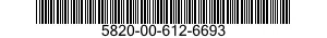 5820-00-612-6693  5820006126693 006126693