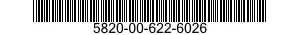 5820-00-622-6026  5820006226026 006226026