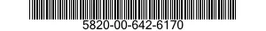 5820-00-642-6170  5820006426170 006426170