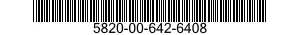 5820-00-642-6408  5820006426408 006426408