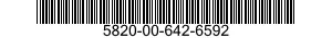 5820-00-642-6592  5820006426592 006426592