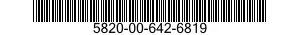 5820-00-642-6819  5820006426819 006426819
