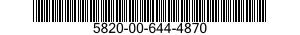 5820-00-644-4870  5820006444870 006444870