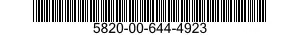 5820-00-644-4923 TRANSMITTING SET,RADIO 5820006444923 006444923