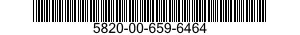 5820-00-659-6464  5820006596464 006596464
