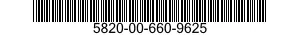 5820-00-660-9625  5820006609625 006609625
