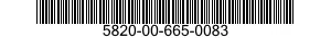 5820-00-665-0083  5820006650083 006650083