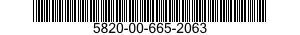 5820-00-665-2063  5820006652063 006652063