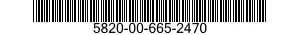 5820-00-665-2470  5820006652470 006652470