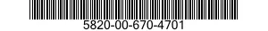 5820-00-670-4701  5820006704701 006704701