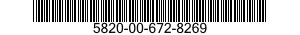 5820-00-672-8269  5820006728269 006728269