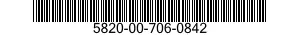 5820-00-706-0842  5820007060842 007060842