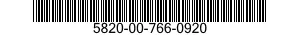 5820-00-766-0920  5820007660920 007660920