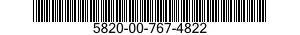 5820-00-767-4822  5820007674822 007674822