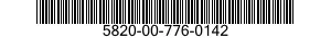 5820-00-776-0142  5820007760142 007760142