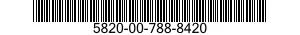 5820-00-788-8420  5820007888420 007888420