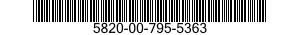 5820-00-795-5363  5820007955363 007955363