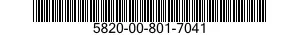 5820-00-801-7041  5820008017041 008017041