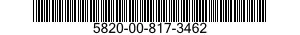 5820-00-817-3462  5820008173462 008173462