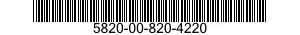 5820-00-820-4220  5820008204220 008204220