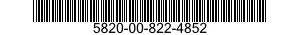 5820-00-822-4852 TUNNEL DIODE MODULE 5820008224852 008224852