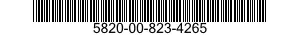 5820-00-823-4265  5820008234265 008234265