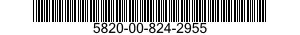 5820-00-824-2955  5820008242955 008242955