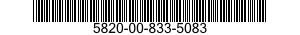 5820-00-833-5083  5820008335083 008335083