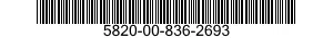 5820-00-836-2693  5820008362693 008362693